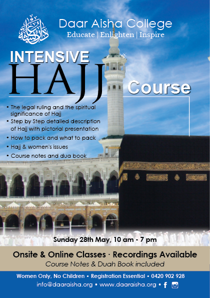 Course – 2023 – Hajj Course Intensive